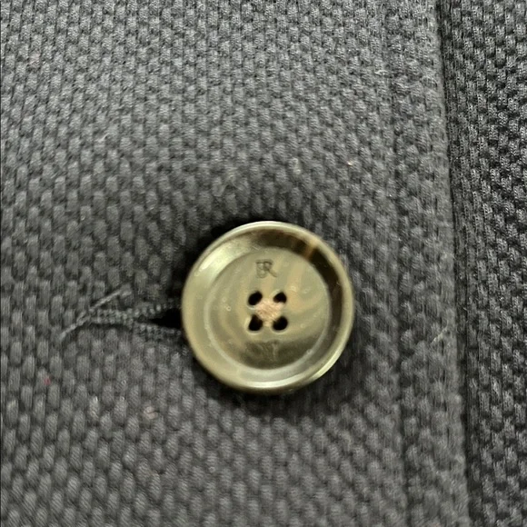 Banana Republic Women's Navy Band-Collar Blazer - Picture 5 of 7